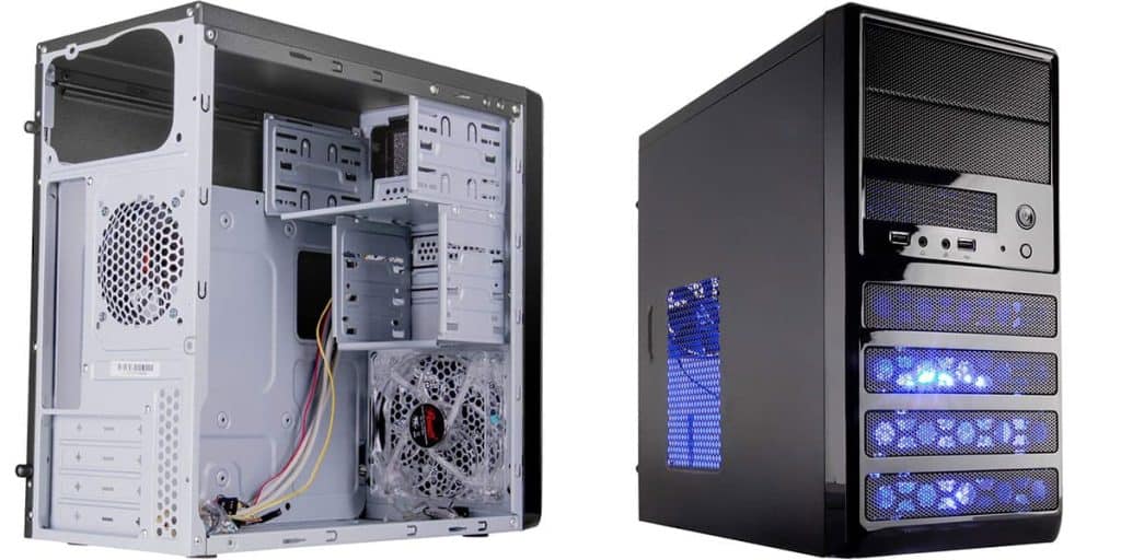 Top 10 Best Budget PC Cases With High-End Performance (2022) 18 Rosewill-Dual-Fans-MicroATX-Mini-Tower-Computer-Case-1024x512
