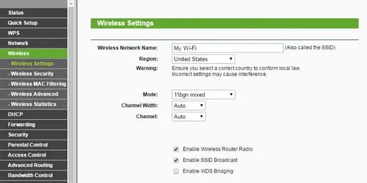 SSID-Enabling