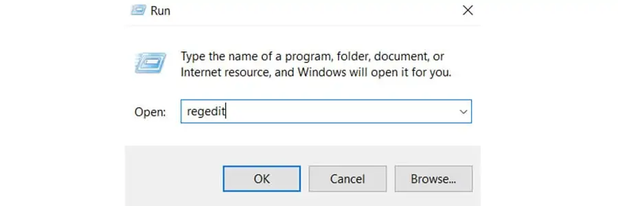 run-regedit