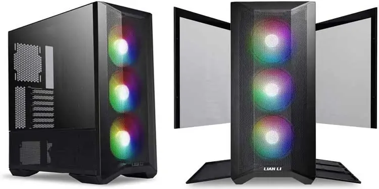 Best Tempered Glass PC Cases 4 Lian-Li-Lancool-Mesh-II-Best-Tempered-Glass-Case-For-Airflow