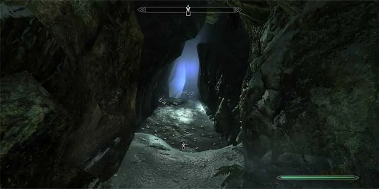 SKYRIM-first-cave-exit