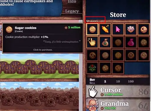 Upgrade-in-cookie-clicker