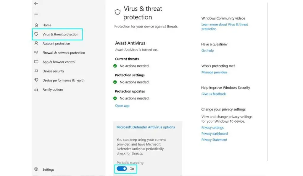 Can I Have Multiple Antivirus Programs on My Computer? 1 Windows-Defender-Antivirus-Periodic-Scanning-enable-1024x597