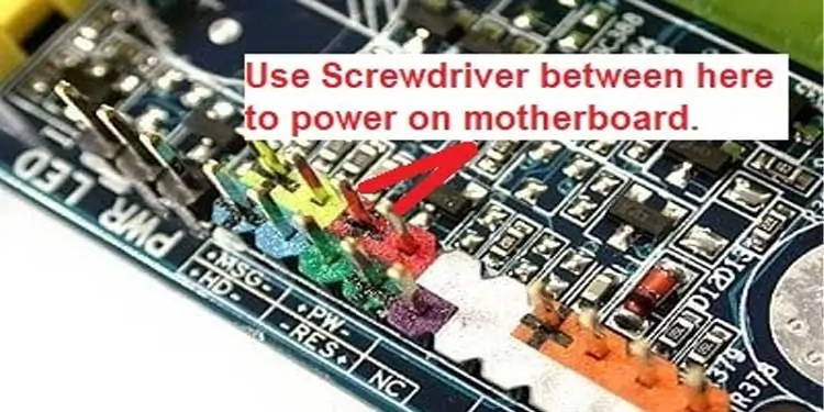 powerONmotherboard
