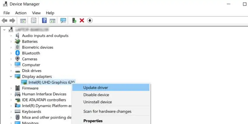 11 Ways On How To Fix Windows 11 Black Screen Issue 8 Update-Graphics-Driver