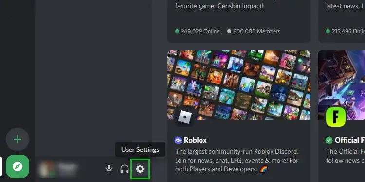 Quick 11 Solutions to Minecraft Launcher Not Working 11 discord-User-Settings-2