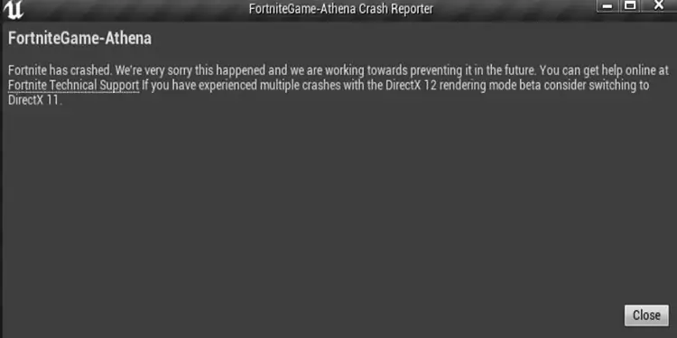 Fortnite Keeps Crashing - Troubleshooting And Fixes 10 fortnite_crash-message