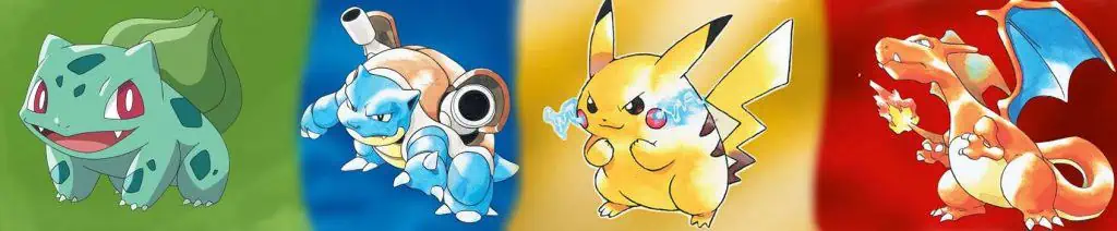 Every Pokemon Games in Order (Chronological) 3 Pokemon-red-green-blue-yellow-1024x212