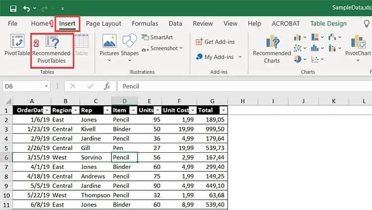 20 Things to Do in Excel That Will Make You an Expert 2 excel-pivot