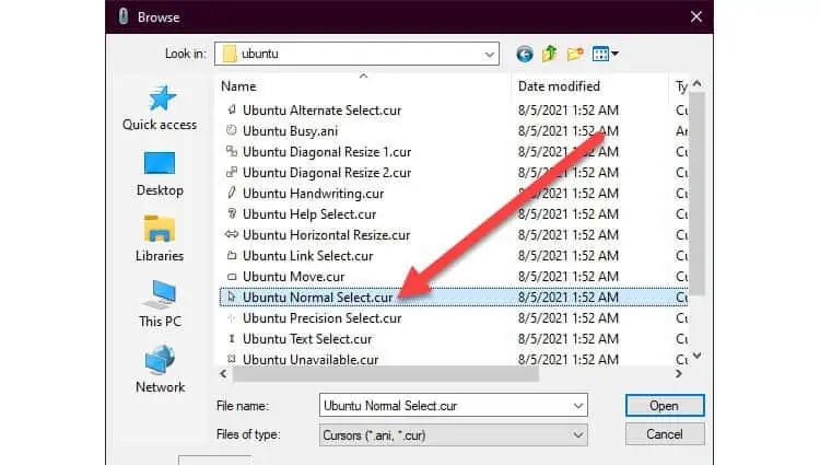 ubuntu-cursors-browse
