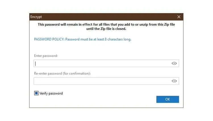 How To Password Protect A Zip File - Step By Step Guide 40 winzip-encryption-password
