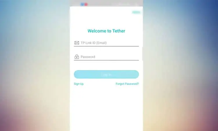 Tether-Login-Page