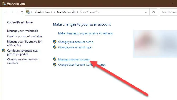 How to Fix "Not Enough Storage Is Available to Process This Command" 13 control-panel-user-manage-others