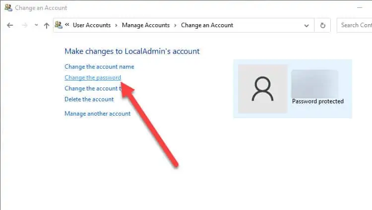 How to Fix "Not Enough Storage Is Available to Process This Command" 15 control-panel-user-pass