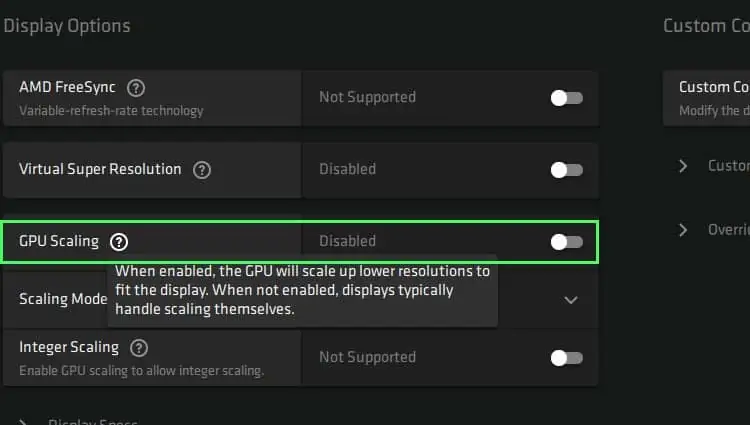 How to Fix Display Scaling Issues 19 gpu-scaling
