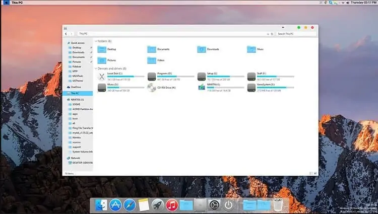 How To Make Your Windows Look Like MacOS 4 macOS-transformation-pack