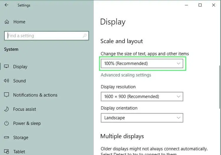 How to Fix Display Scaling Issues 20 scaling-and-layout