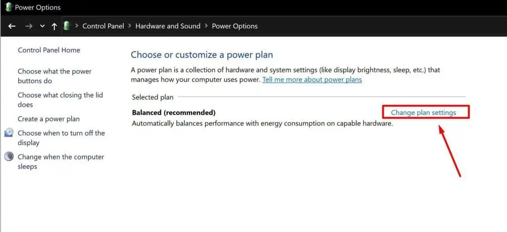 Keyboard Keeps Disconnecting And Reconnecting? Here's How to Fix it 14 Change-power-plan-option-1024x469