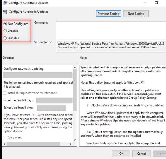 Configure-Automatic-Updates-Options