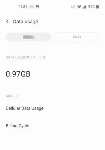 Data-Usage-Android