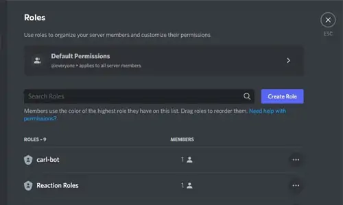 How to Make Reaction Roles on Discord 60 create-role