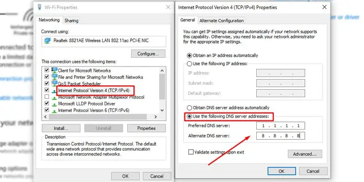 dns-server-address