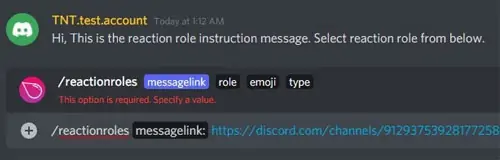 How to Make Reaction Roles on Discord 81 message-link