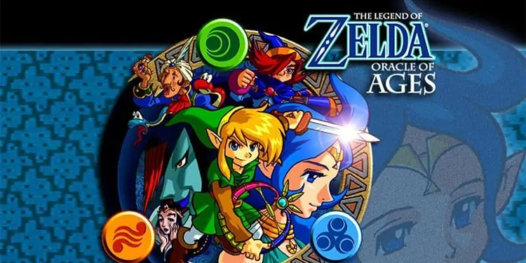 All The Legend of Zelda Games in Order 8 oracle-of-ages