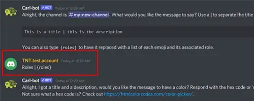 How to Make Reaction Roles on Discord 62 roles-test