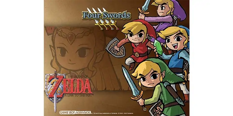 All The Legend of Zelda Games in Order 9 zelda-four-swords