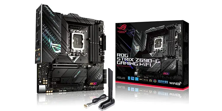 ASUS-ROG-Strix-Z690-G-Best-Intel-mATX-Motherboard