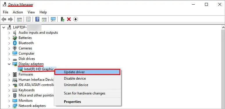 How to Fix Screen Flickering When Moving Mouse 16 Display-drivers-update