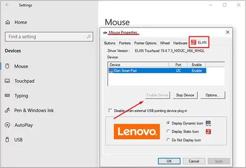 Mouse Cursor Disappeared in Windows? 14 Ways To Fix 2 ENABLE-DEVICE