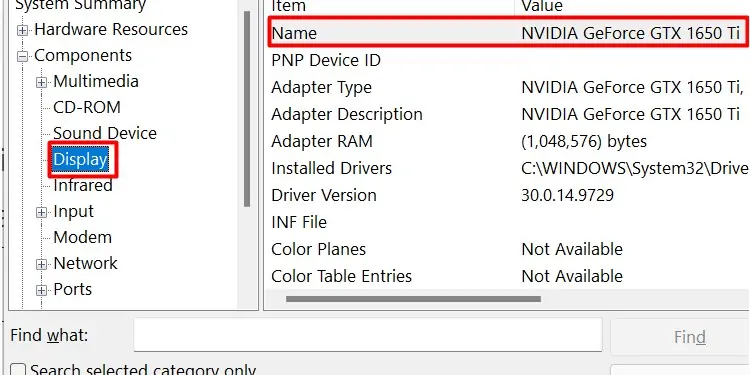 What Graphics Card Do I Have? How to Check GPU 9 Gpu-name-in-system-info
