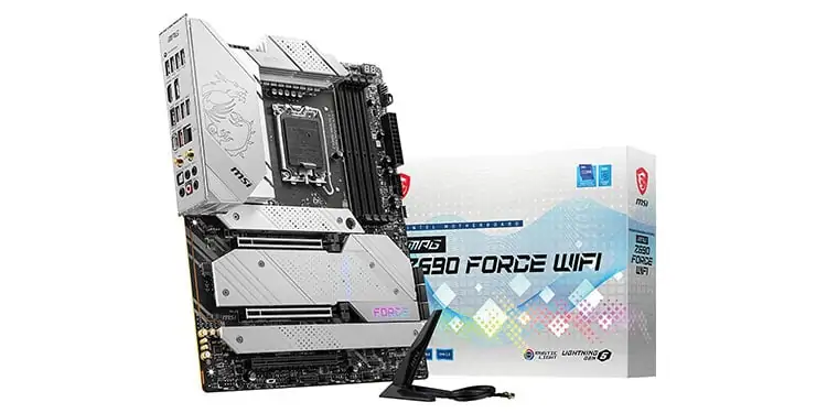 MSI-Z690-Force-Best-Z690-Motherboard-for-White-Silver-PC-Build