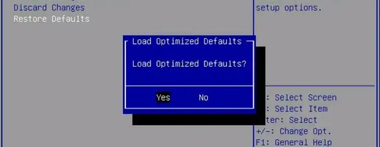 CPU Fan Error: Here’s How To Quickly Fix It 10 Resore-defaults