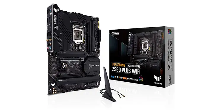 TUF-Gaming-Z590-Plus-WiFi-Best-Z590-Motherboard-for-Stealth-Build