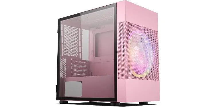 Best Smallest Micro ATX Cases For 2022 7 Vetroo-M01-Compact-Pink-Micro-ATX-case