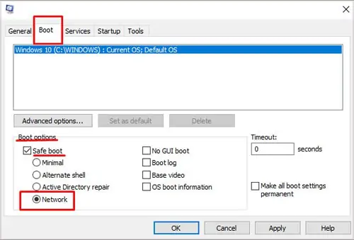 How to Fix "Critical Error Your Start Menu Isn't Working" 10 boot-safeboot-network