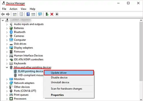 Is Your Mouse Double Clicking? Try These Fixes 12 device-manager-mouse-uninstall-driver