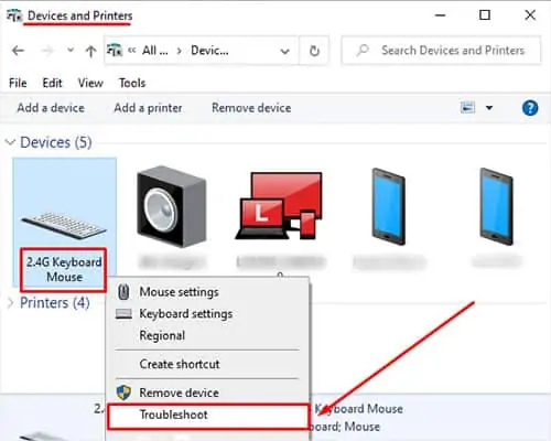 devices-and-printers-troubleshooter