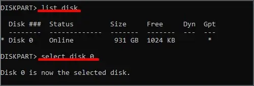 list-disk-select-disk
