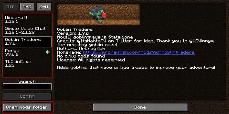 mods-list