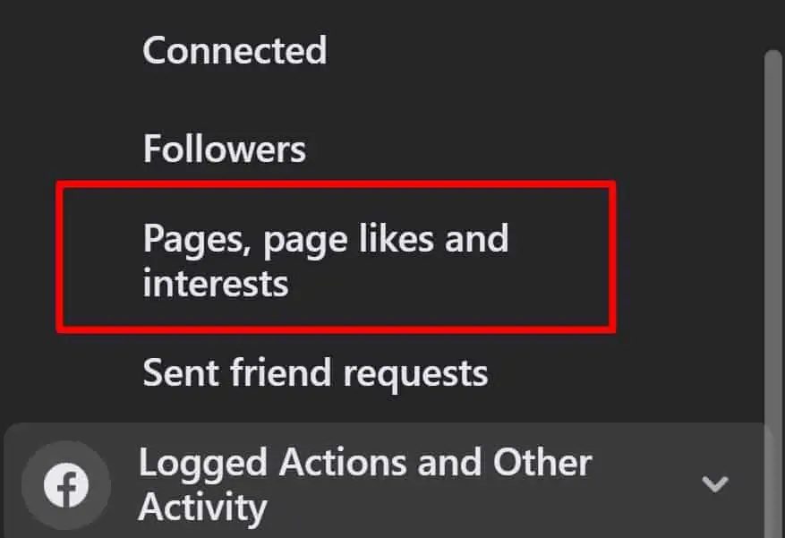 How to See Liked Pages on Facebook And Unlike them 27 pages-likes-interests