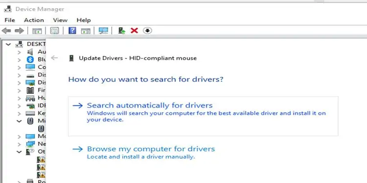 Is Your Wireless Mouse Not Working? Try These Fixes 13 search-automatically-for-drivers