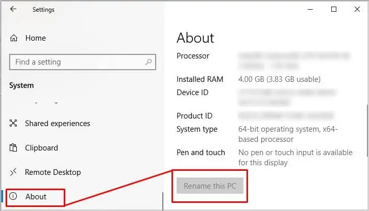 How To Check if Your Computer Has Bluetooth 16 Rename-this-pc
