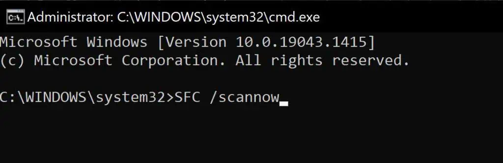 Windows Troubleshooter Not Working? Try These Fixes 19 SFCscannow-1024x333