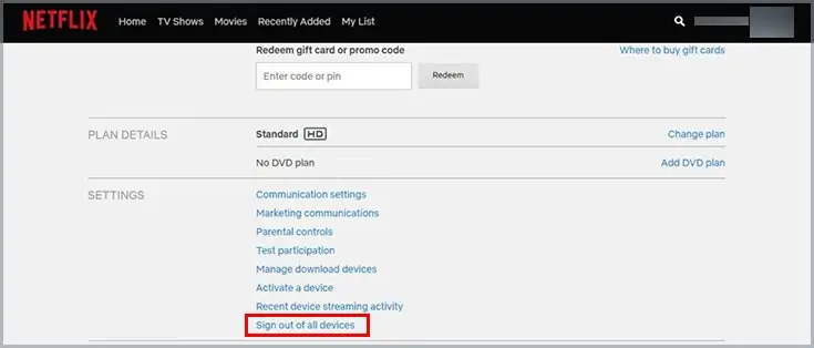Netflix Autoplay Not Working? 6 Ways To Fix It 18 Sign-out-of-all-devices