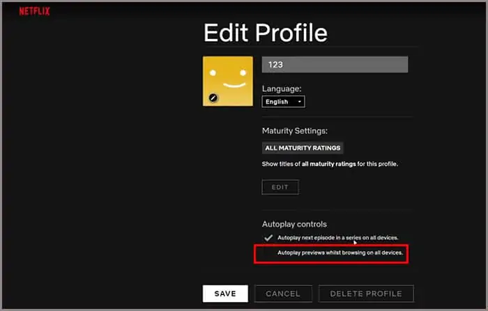 Netflix Autoplay Not Working? 6 Ways To Fix It 22 autoplay-breviews-while-browsing-on-all-devices