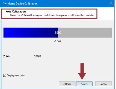 How To Calibrate Xbox One Controller on Windows PC? - 3 Easy Ways 11 calibrate-z-axis-e1641913366356